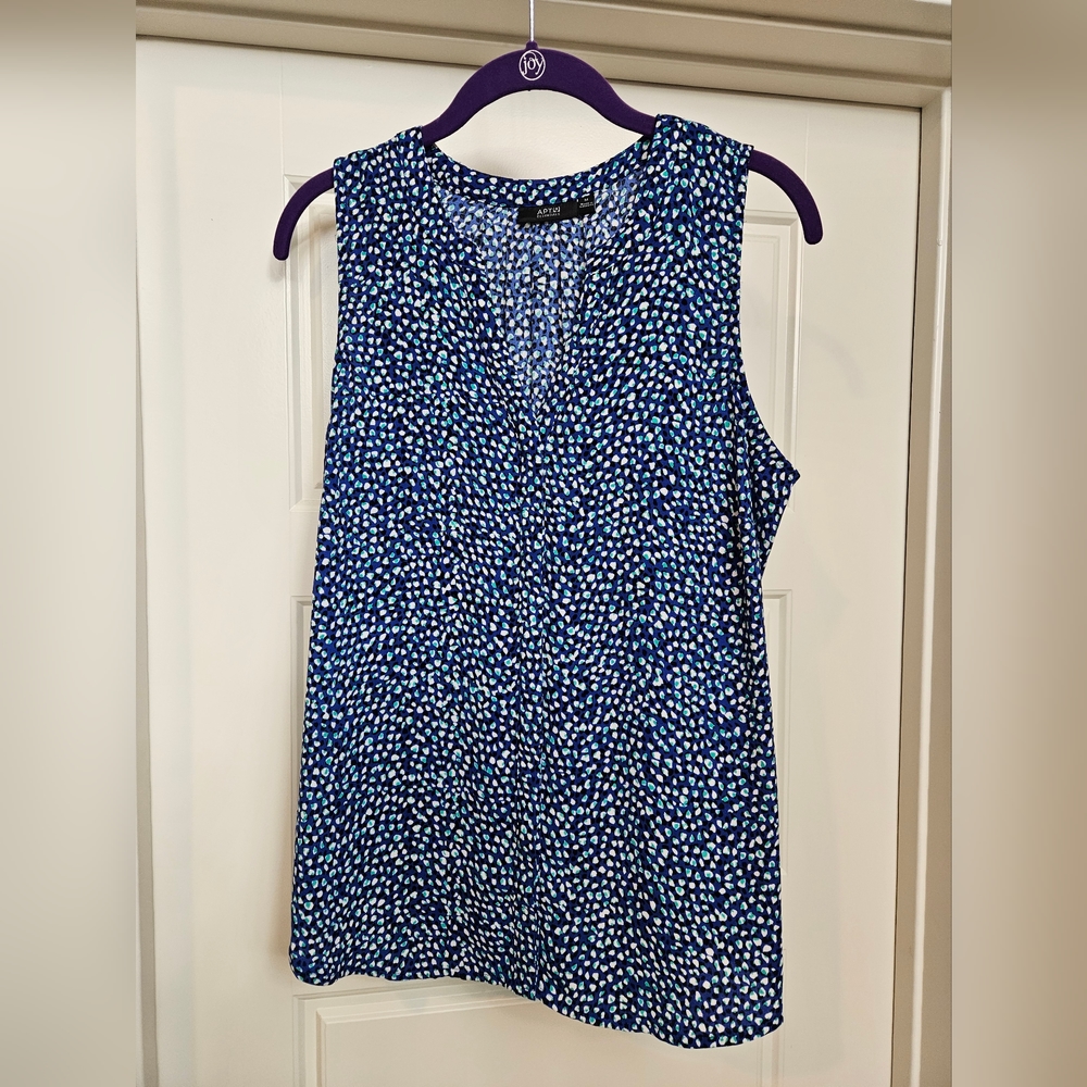 Sleeveless V Neck Women's Top